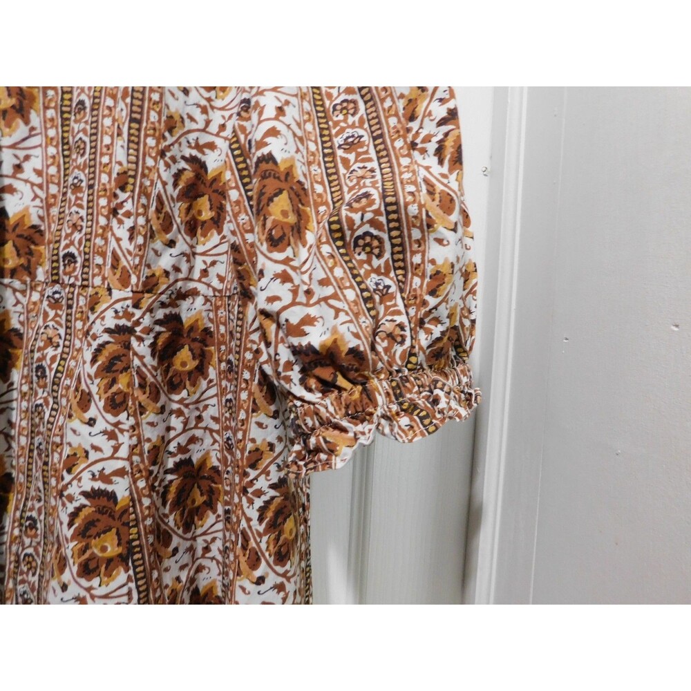 Livro Rosie Shirtdress Cotton Dress Size Large Maxi Woman - Picture 5 of 16